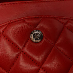 Medium Classic Lambskin Double Flap