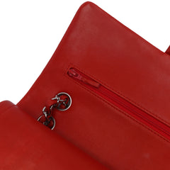 Medium Classic Lambskin Double Flap