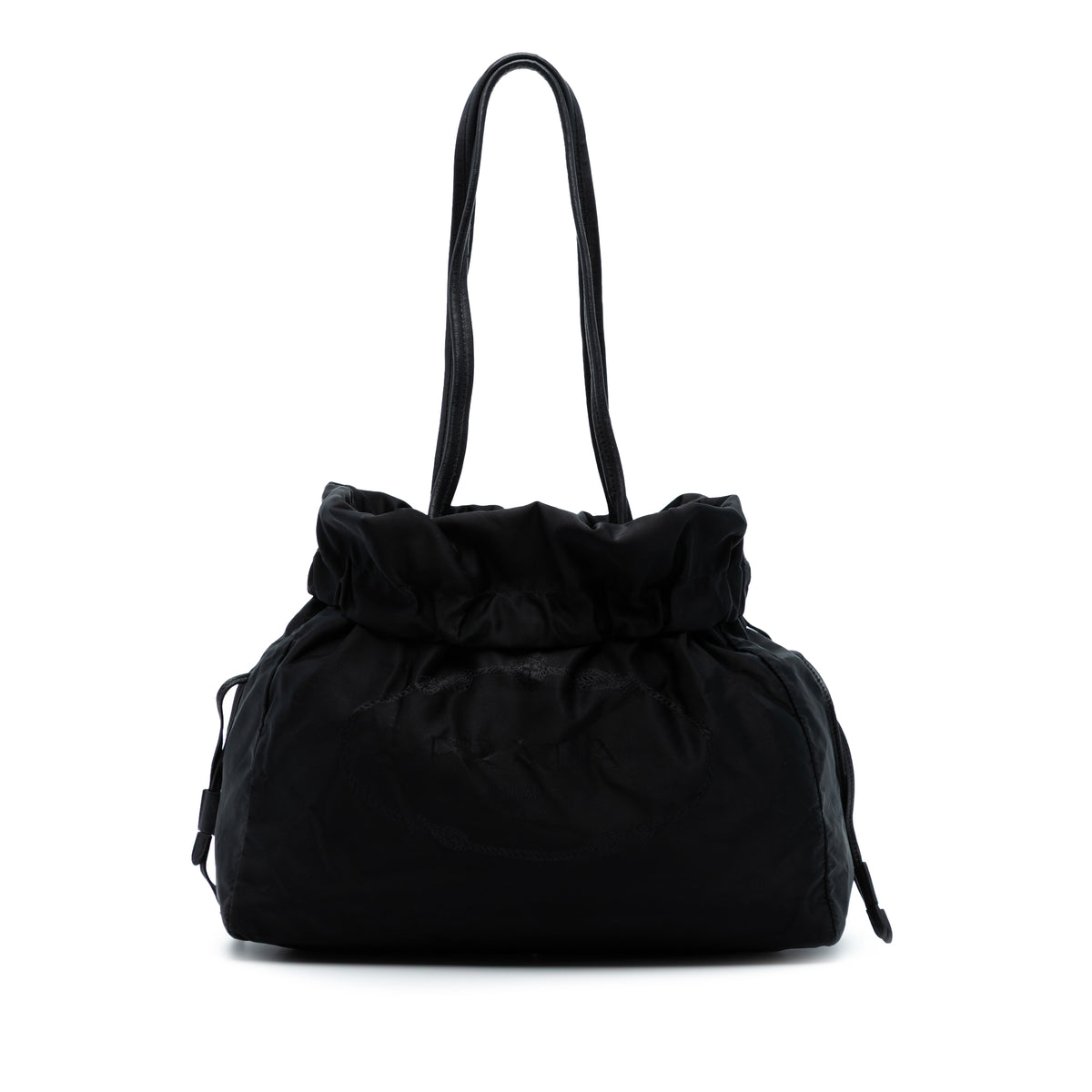 Tessuto Logo Drawstring Tote