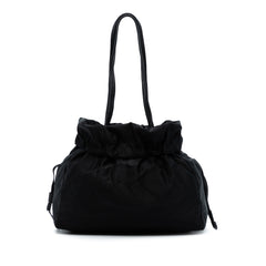 Tessuto Logo Drawstring Tote