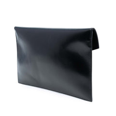 Smooth Shiny Calfskin Monogram Uptown Pouch