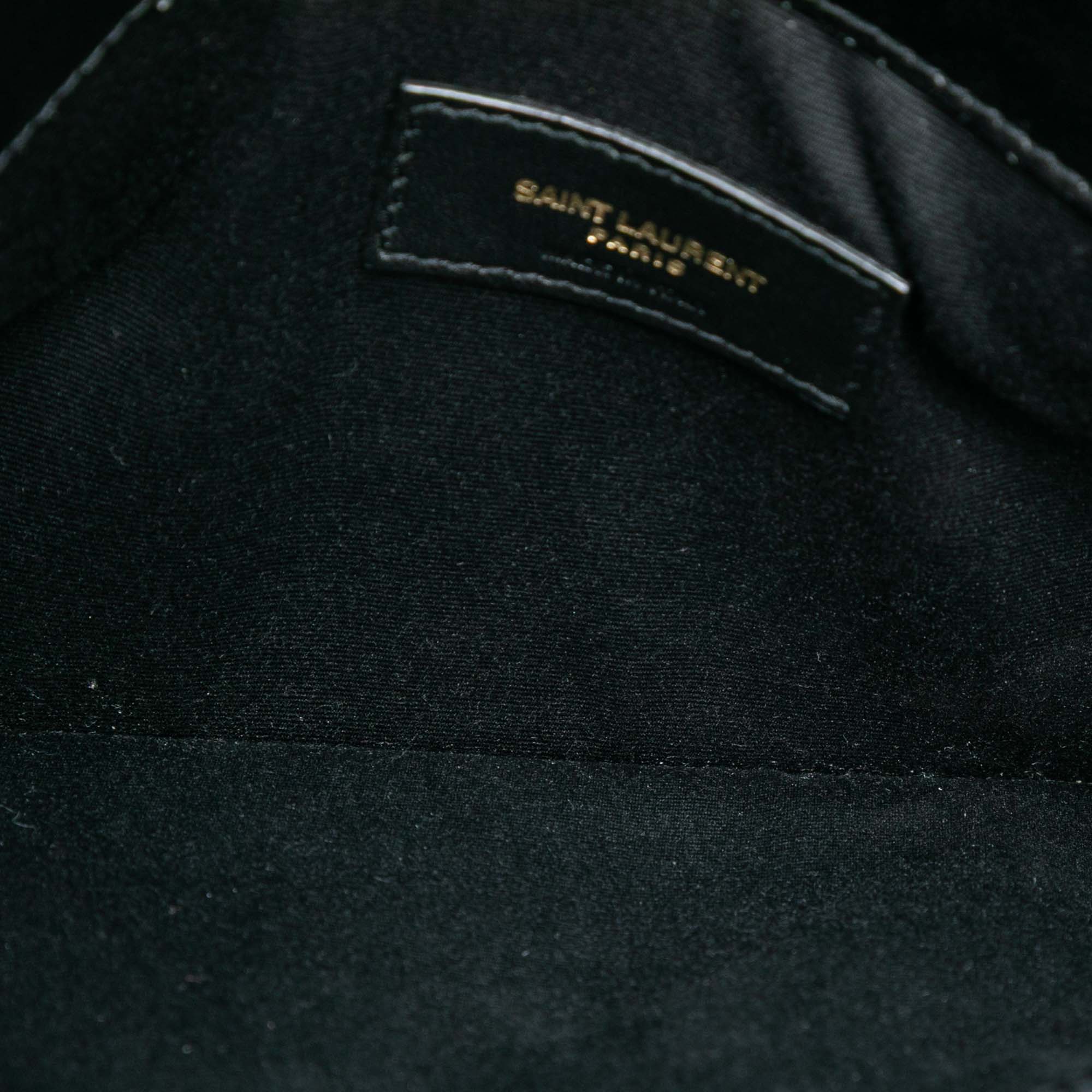 Smooth Shiny Calfskin Monogram Uptown Pouch