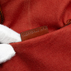 Small Suede Trimmed Haymarket Check Coated Canvas Canterbury Tote