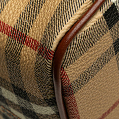 Haymarket Check Coated Canvas Tote
