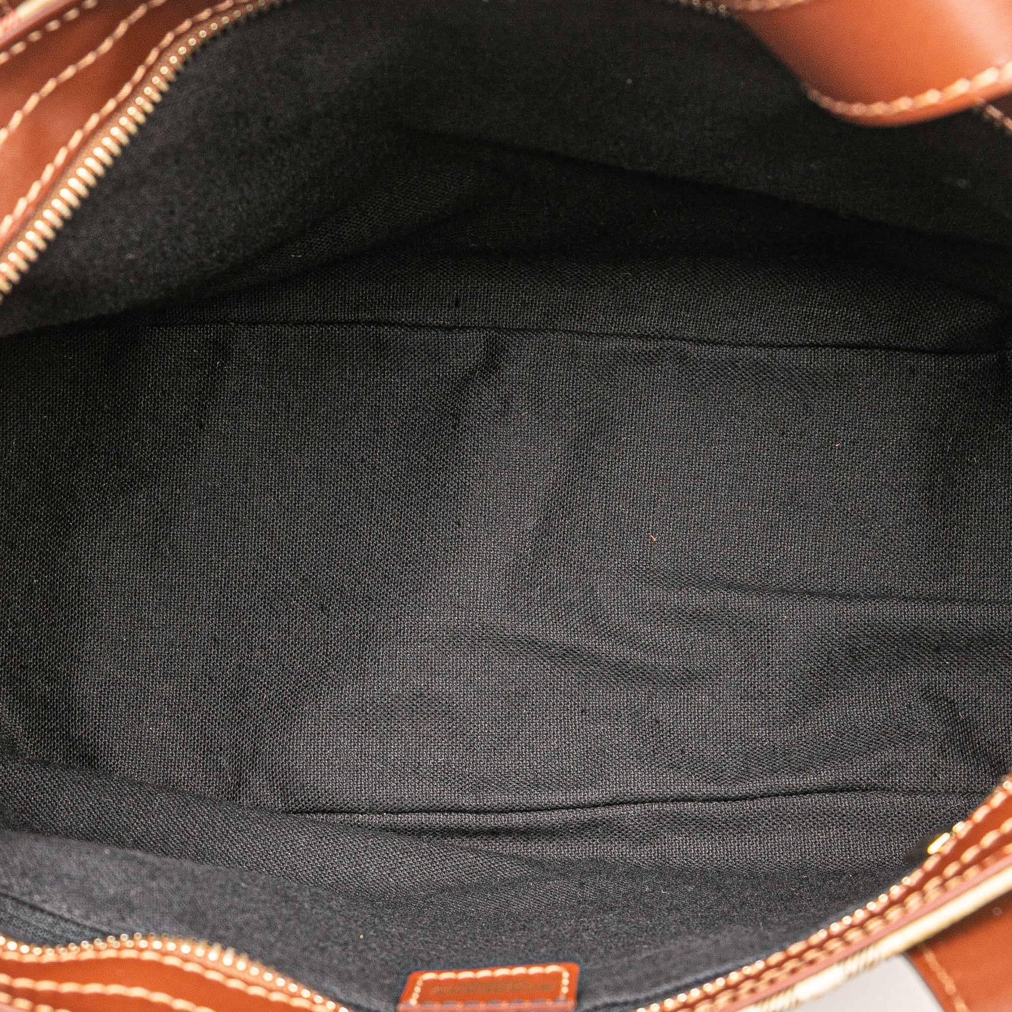 Haymarket Check Coated Canvas Tote