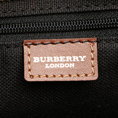 Haymarket Check Coated Canvas Tote