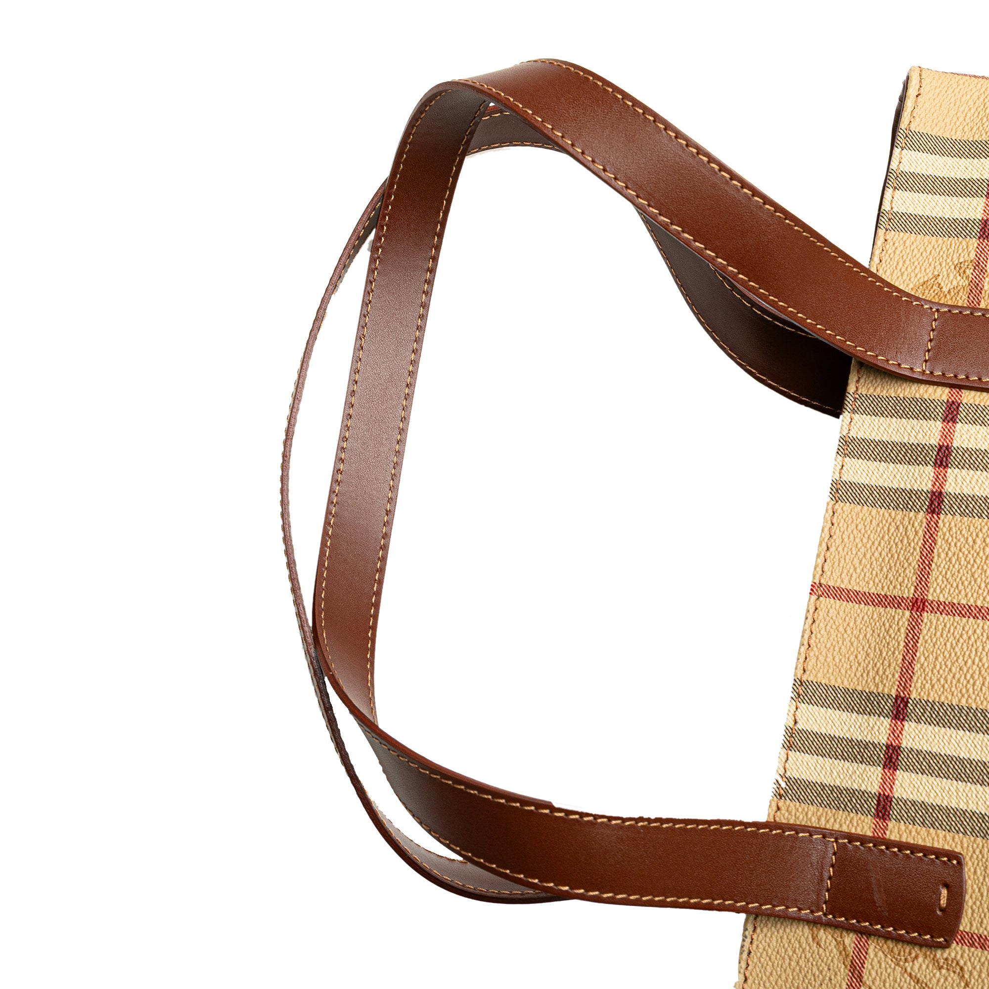 Haymarket Check Coated Canvas Tote