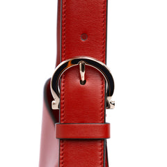 Printed Leather Trifolio Shoulder Bag