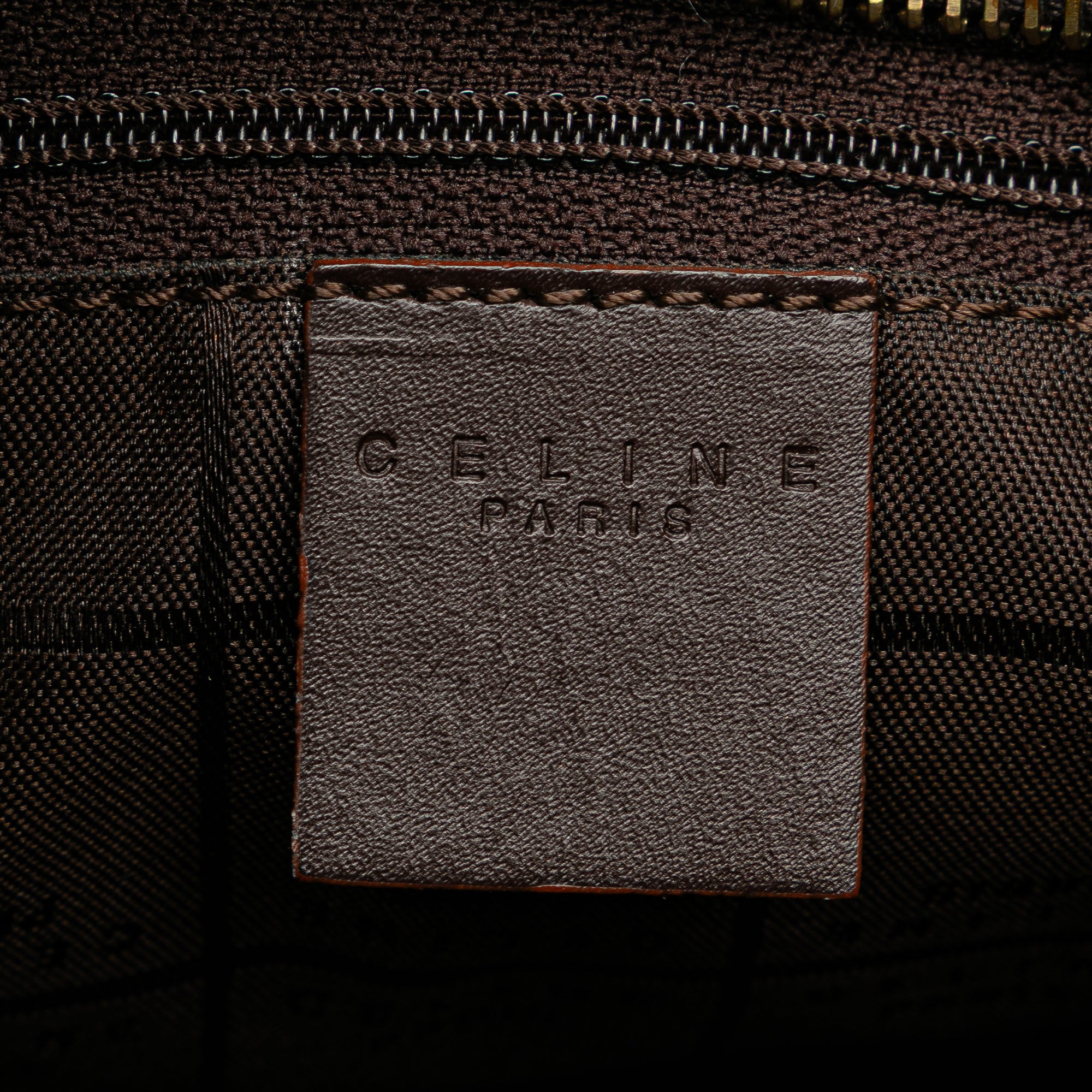 C Macadam Canvas Shoulder Bag