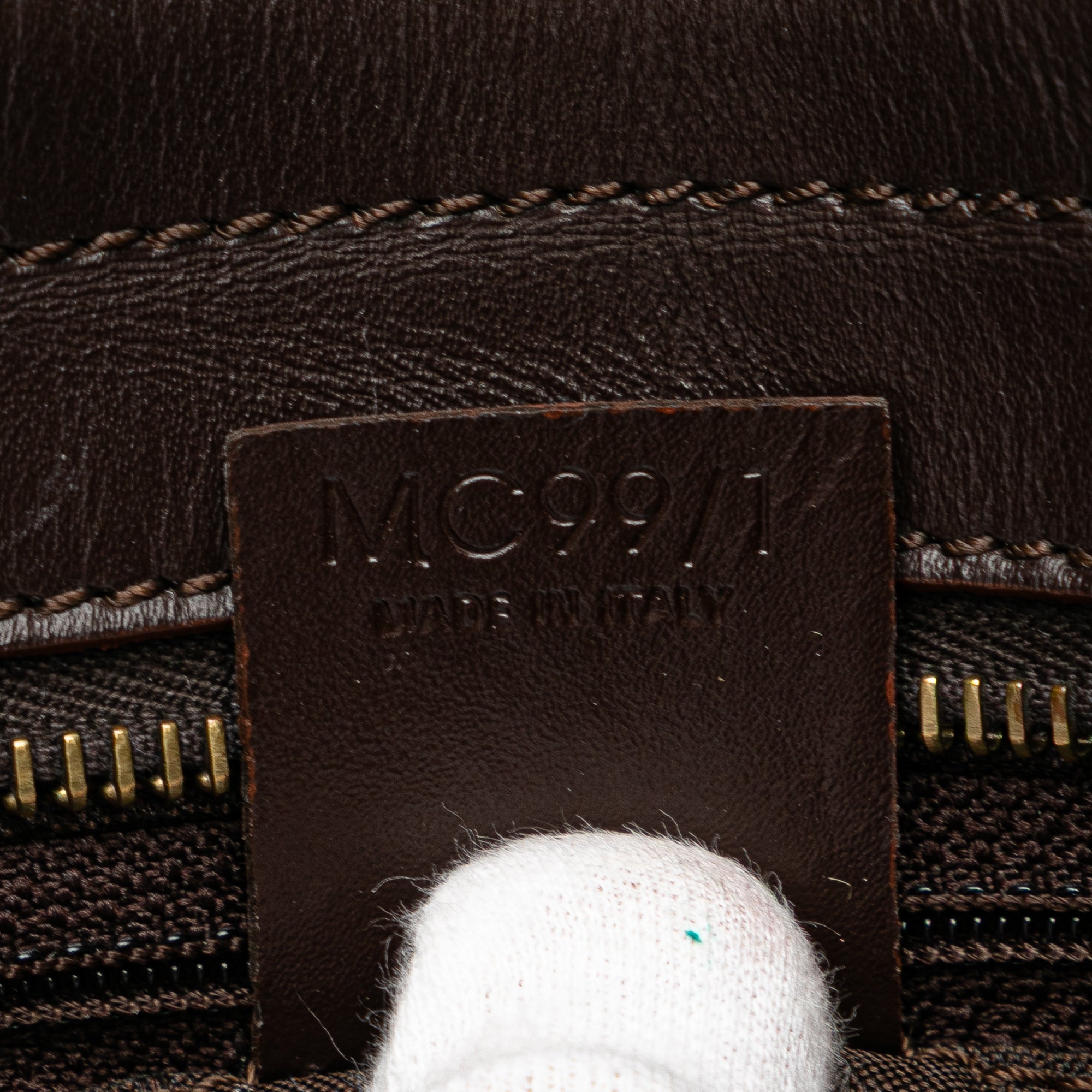 C Macadam Canvas Shoulder Bag