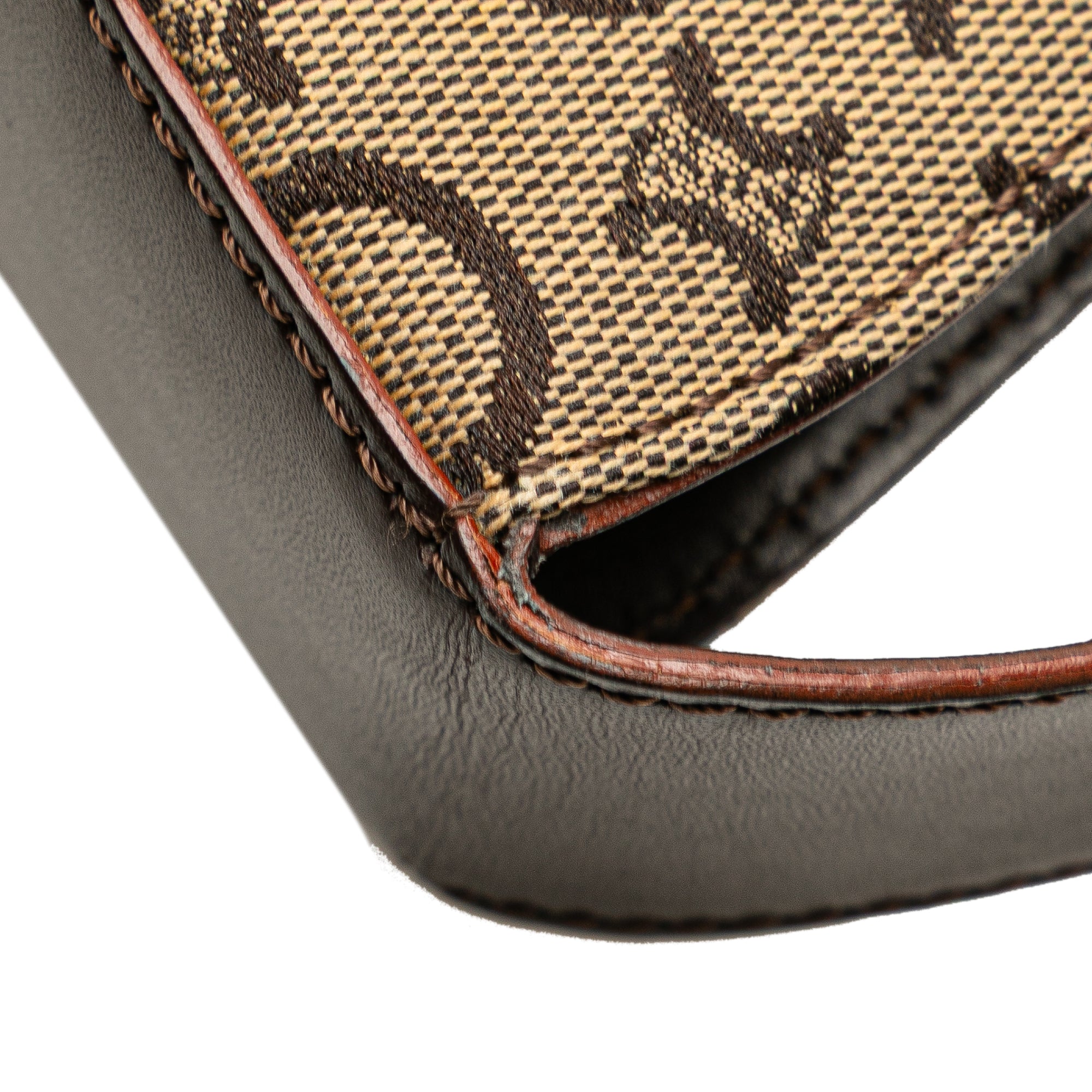 C Macadam Canvas Shoulder Bag