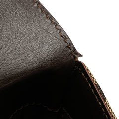 C Macadam Canvas Shoulder Bag