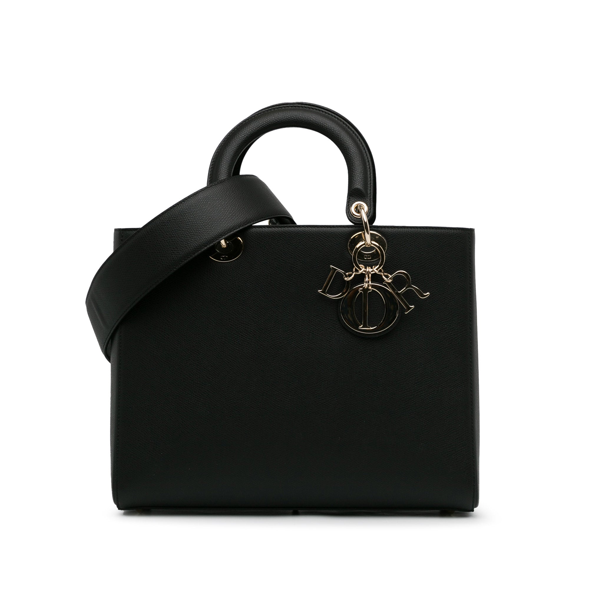 Large Grained Calfskin Lady Dior_0