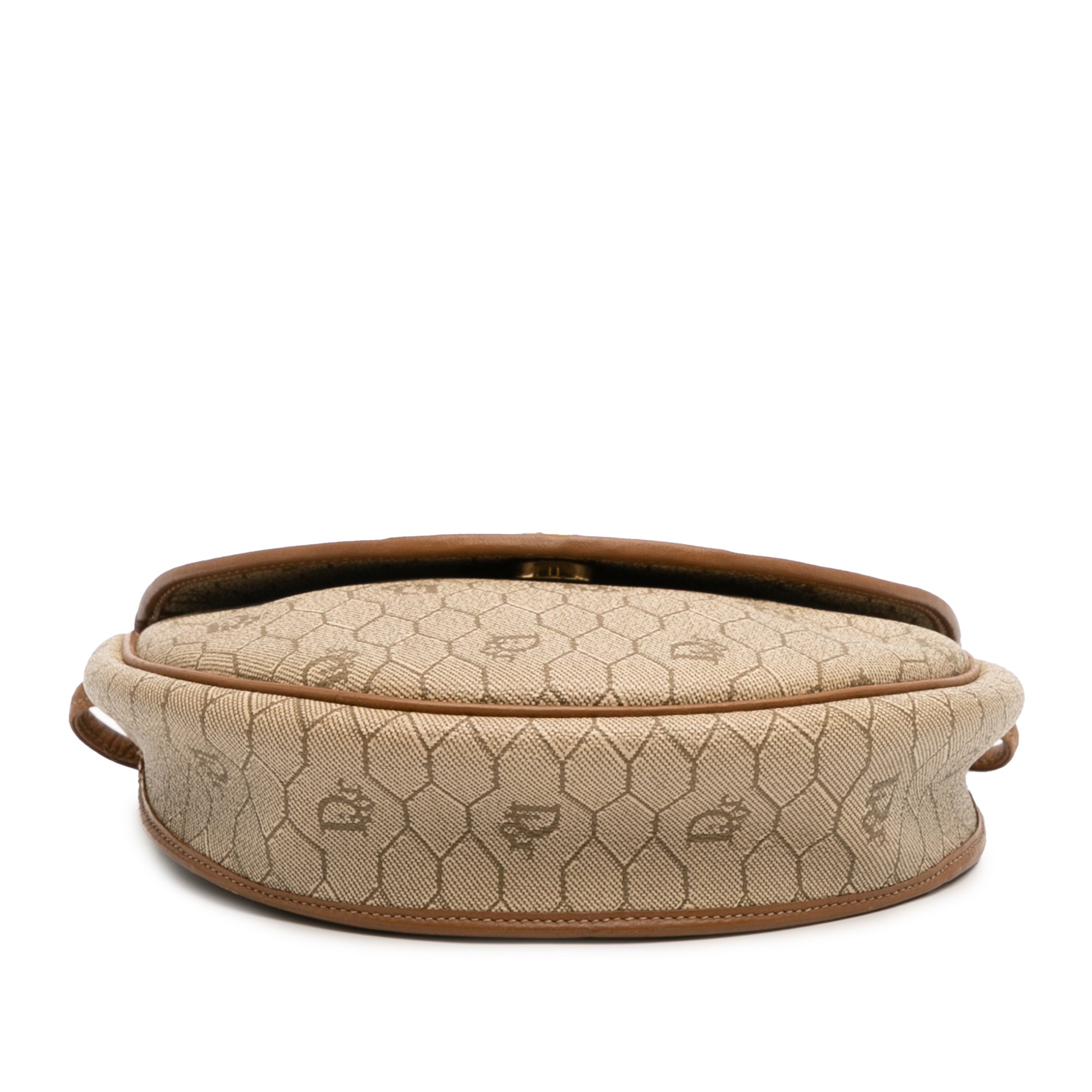 Honeycomb Coated Canvas Crossbody