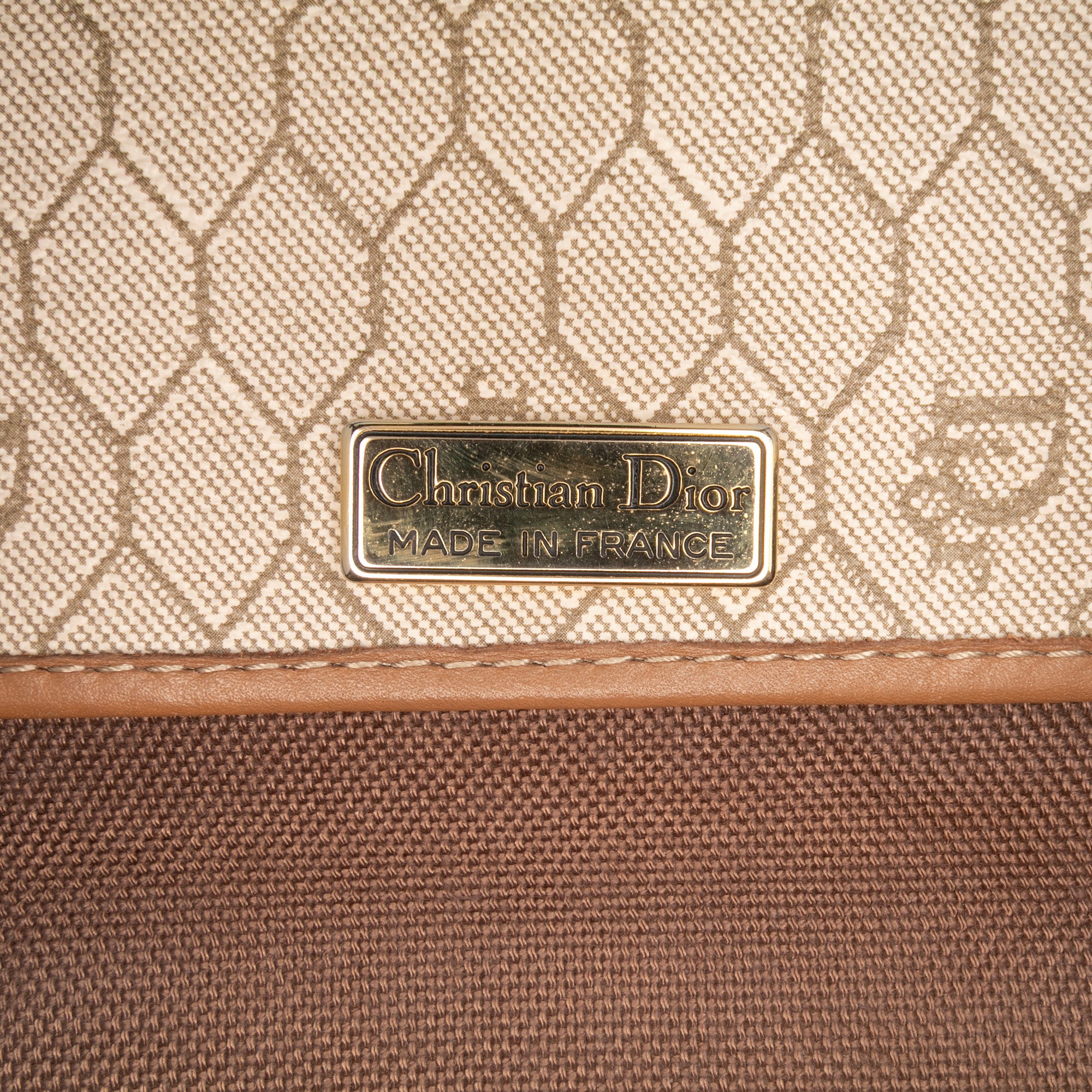 Honeycomb Coated Canvas Crossbody