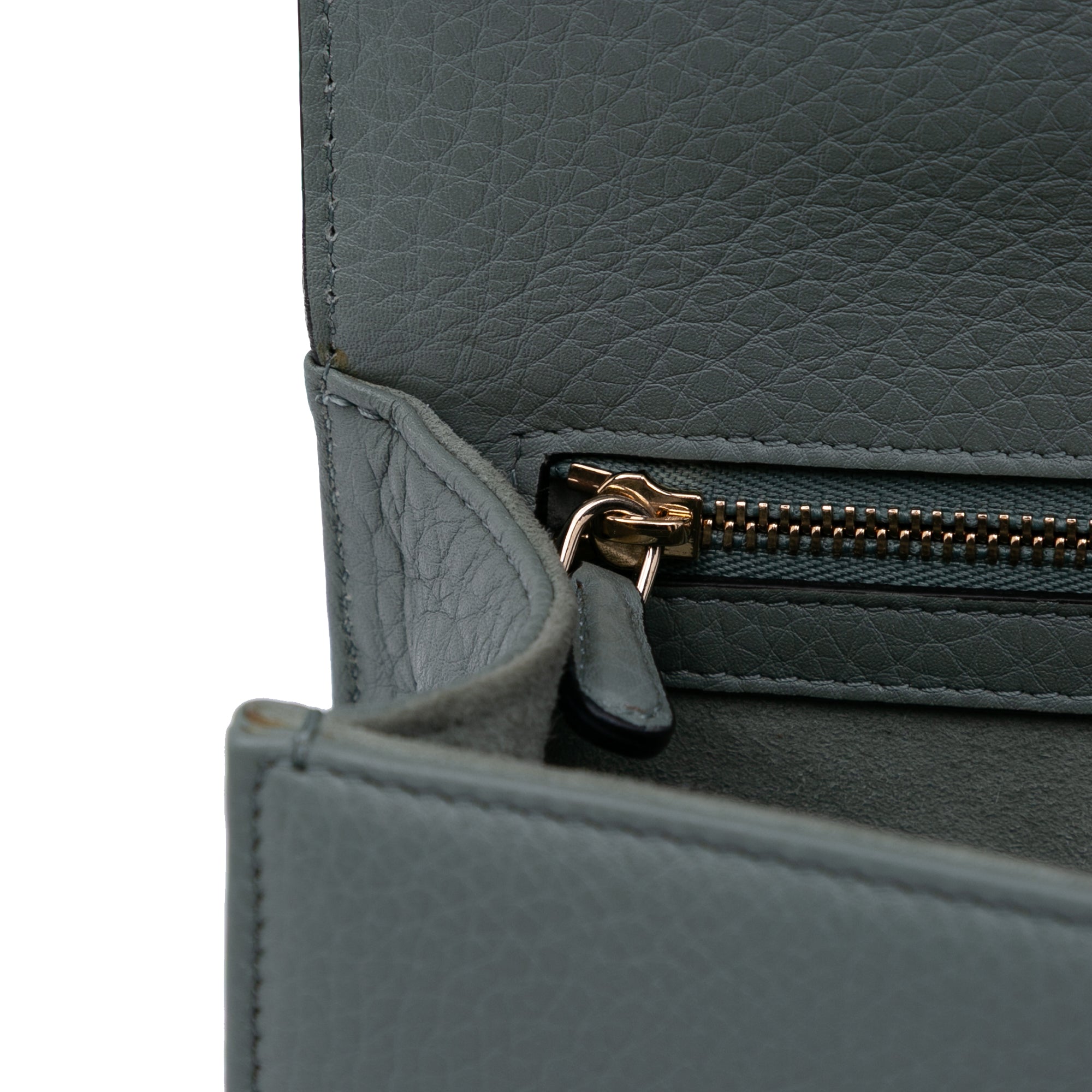 Small Grained Calfskin Diorama Flap