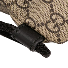 GG Supreme Angry Cat Drawstring Backpack