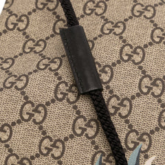 GG Supreme Angry Cat Drawstring Backpack