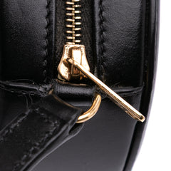 Small Calfskin Cuir Triomphe Oval Crossbody