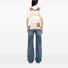 Knitted Shopper Backpack