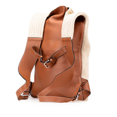 Knitted Shopper Backpack