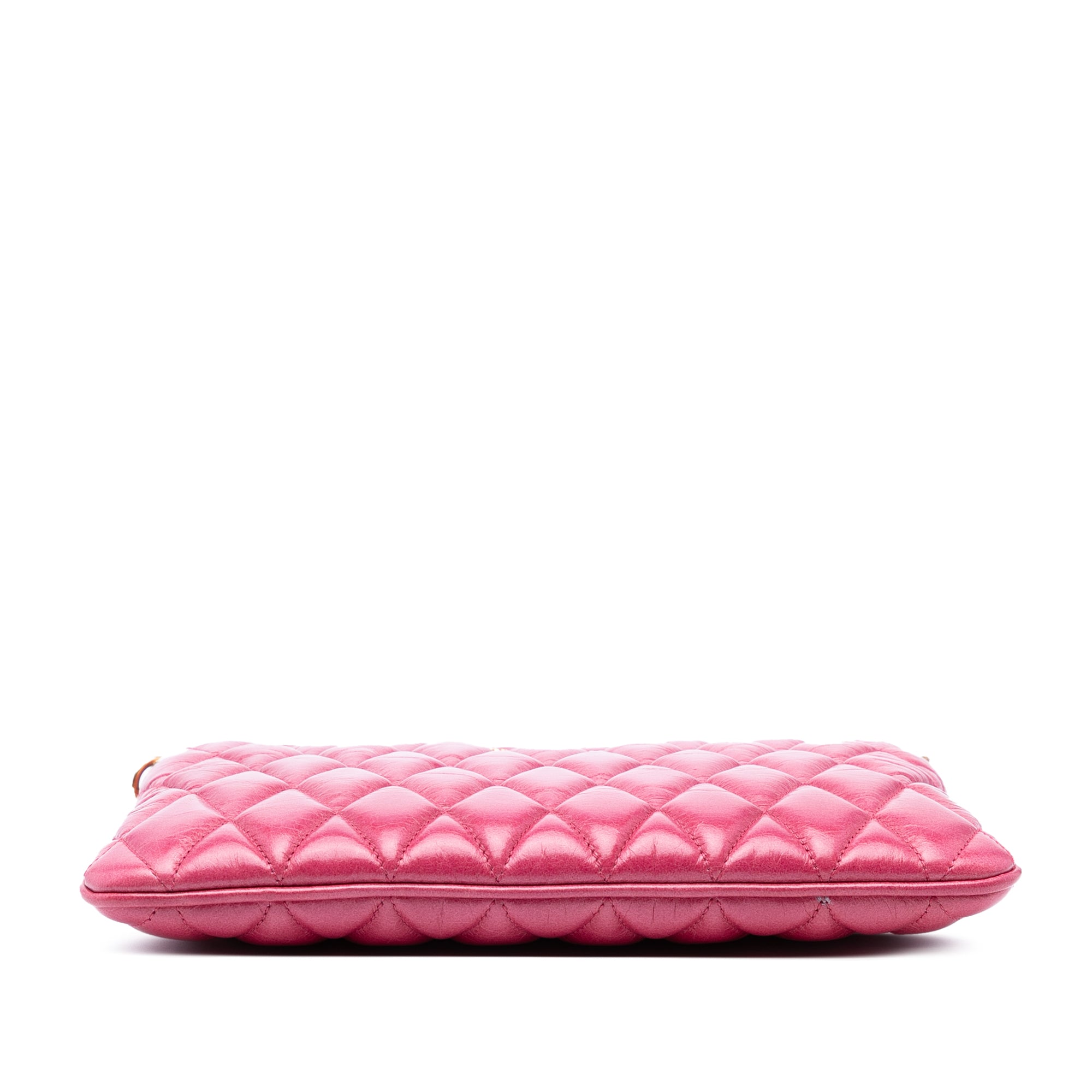 Matelasse Lambskin Leather Crossboy