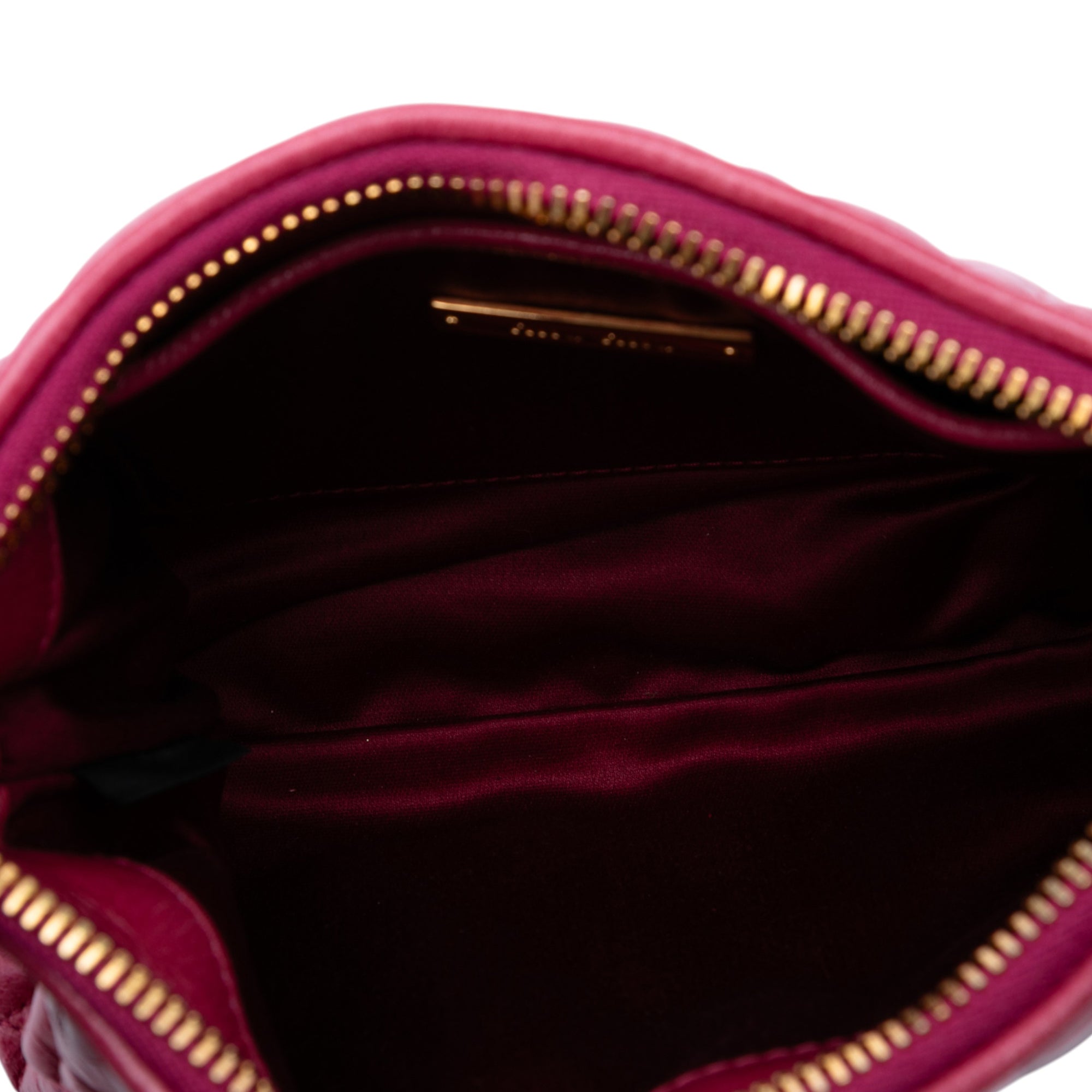 Matelasse Lambskin Leather Crossboy