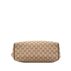GG Canvas Web Pop Tote