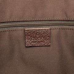 GG Canvas Web Pop Tote