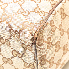 GG Canvas Web Pop Tote
