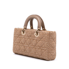 Medium Tweed Cannage Lady D Joy