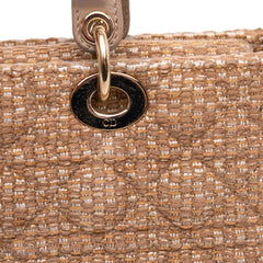 Medium Tweed Cannage Lady D Joy
