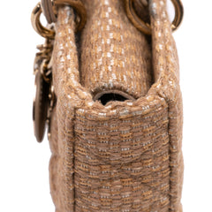 Medium Tweed Cannage Lady D Joy