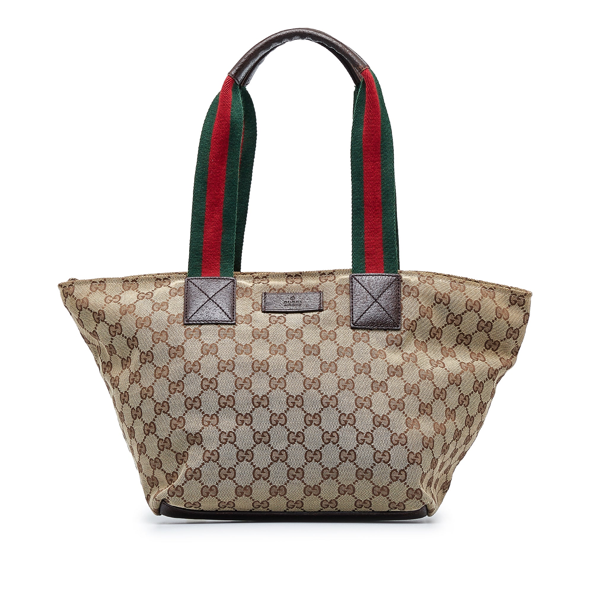 GG Canvas Web Tote_0