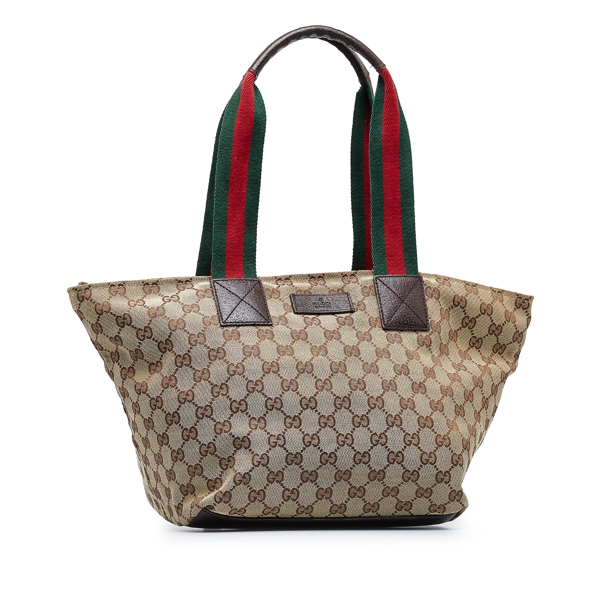 GG Canvas Web Tote_1