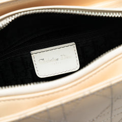Medium Patent Cannage Stitched Lady Dior
