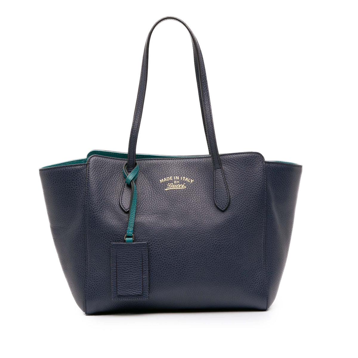 Small Leather Swing Tote