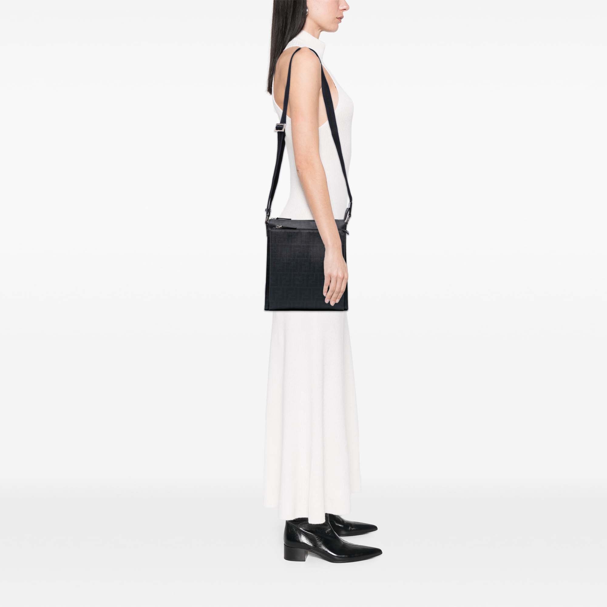 Zucca Coated Canvas Crossbody