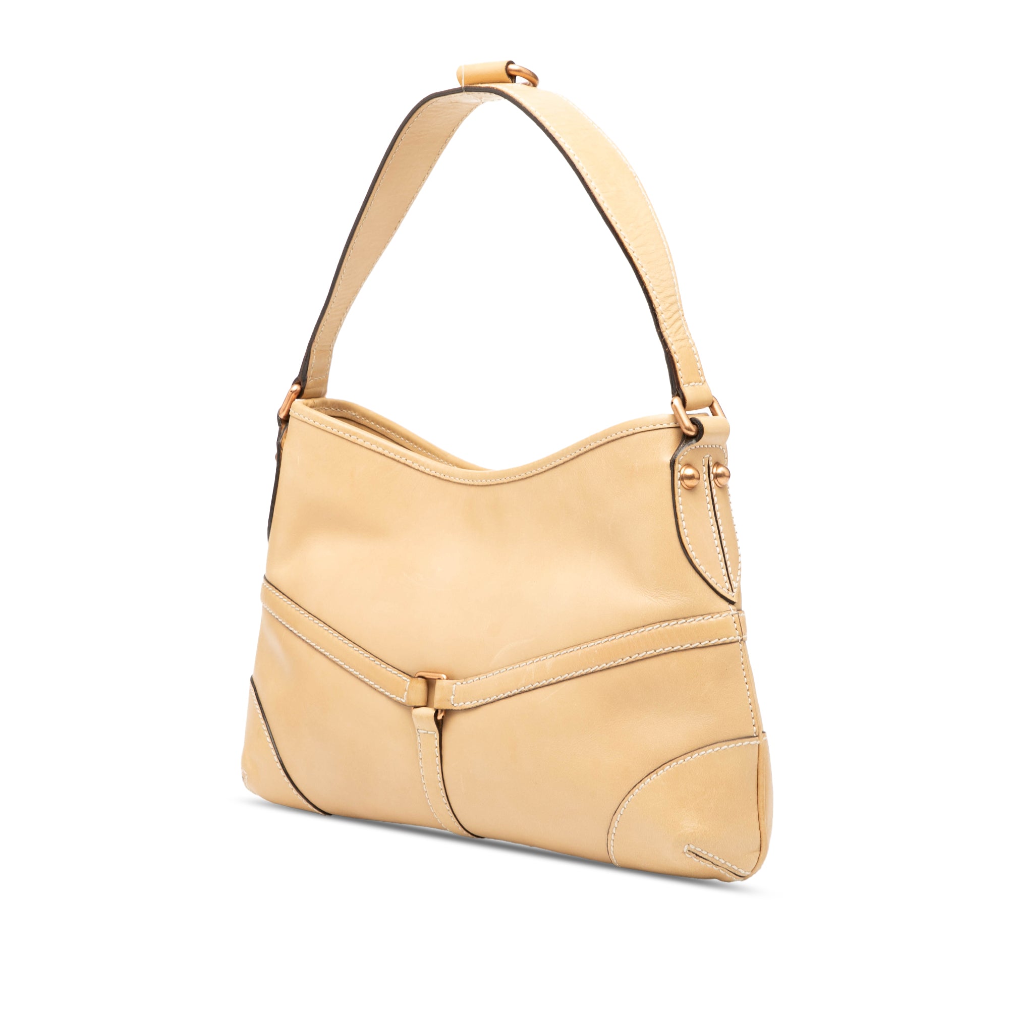 Leather Reins Shoulder Bag