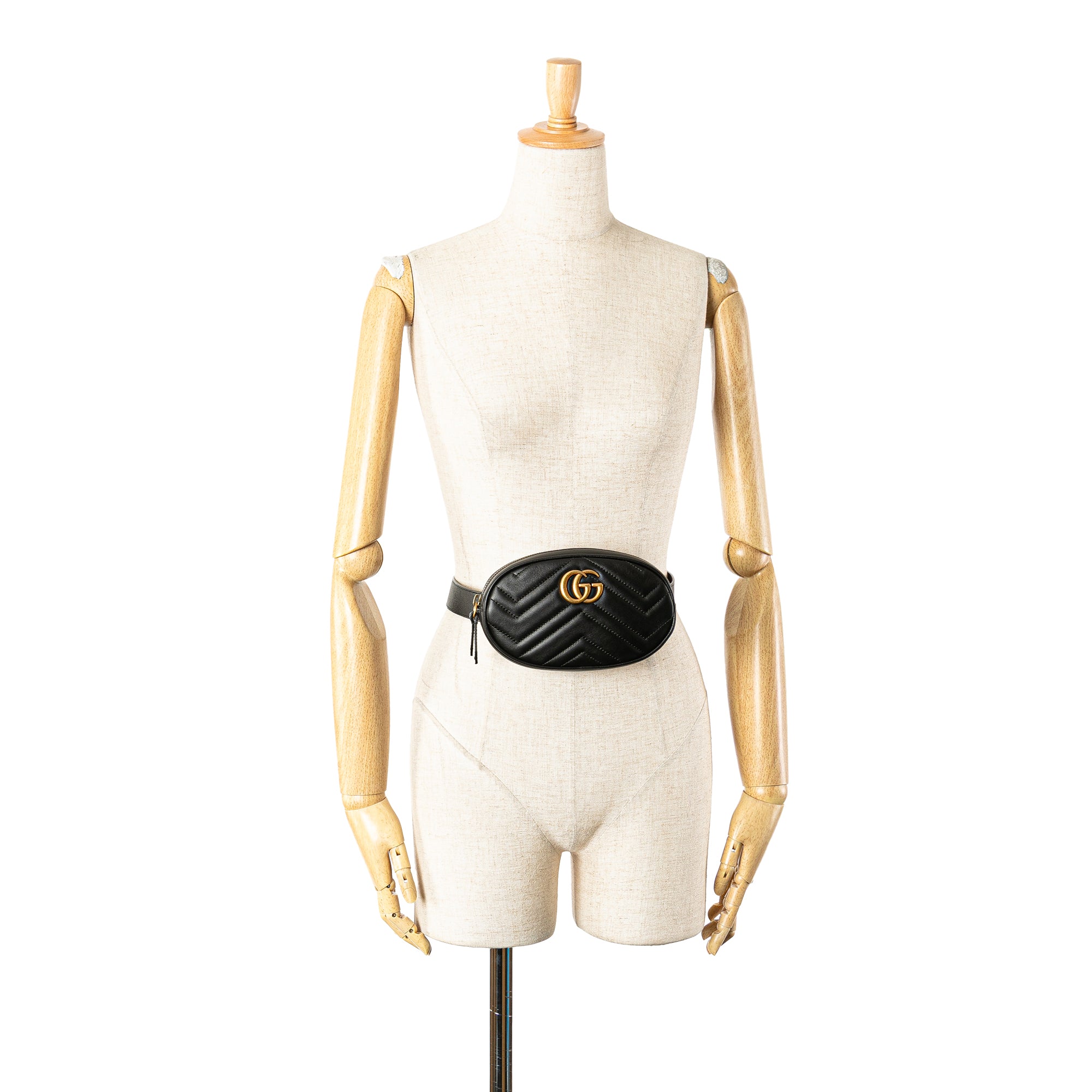 GG Marmont Matelasse Leather Belt Bag