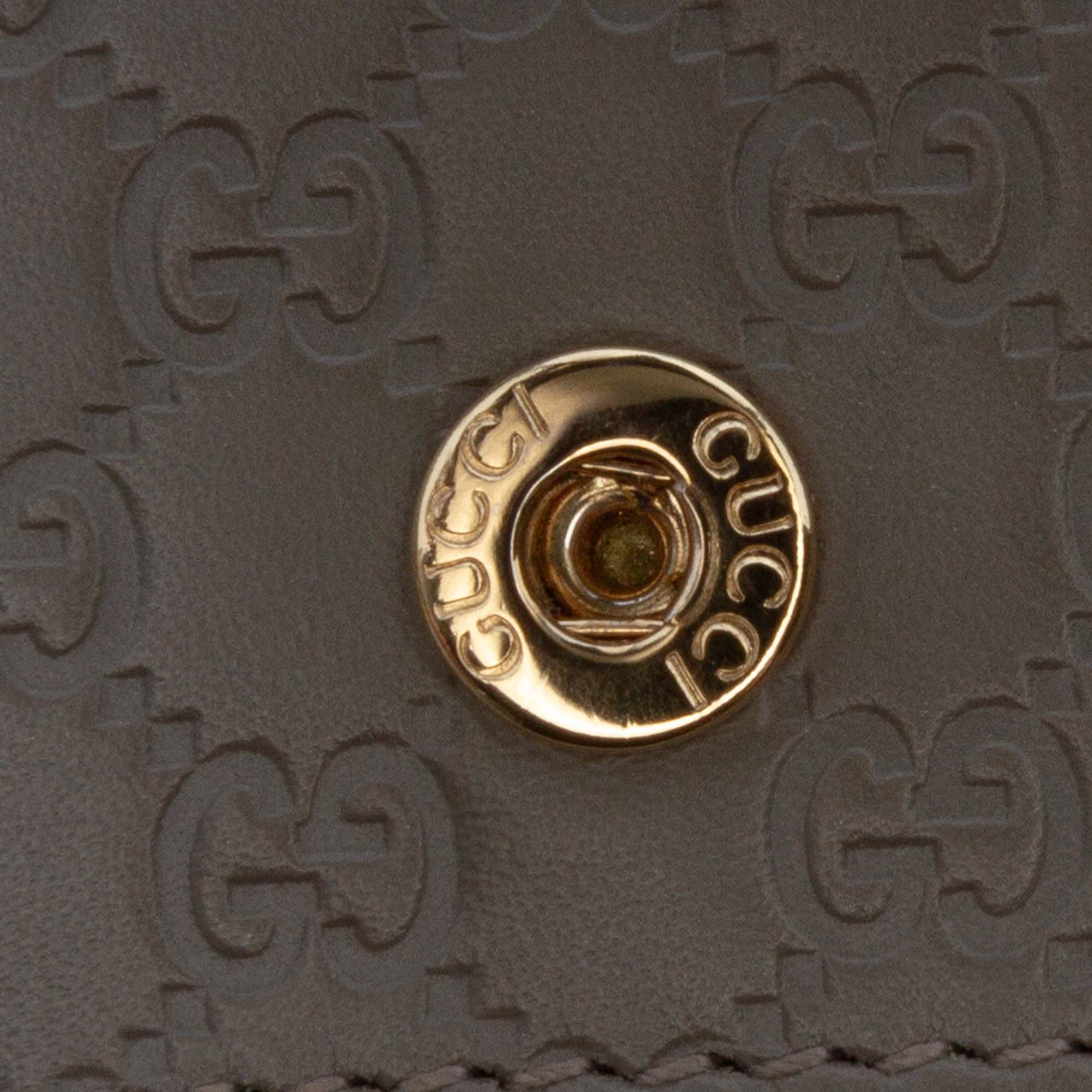 Microguccissima Wallet on Strap