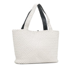 Bicolor Intrecciato Tote