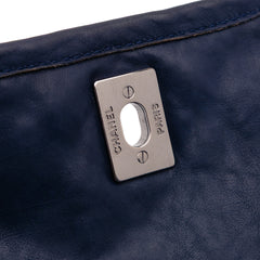 Large Quilted Calfskin Natural Beauty Split Pocket Flap