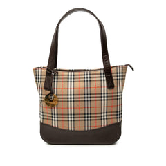 Haymarket Check Canvas Handbag
