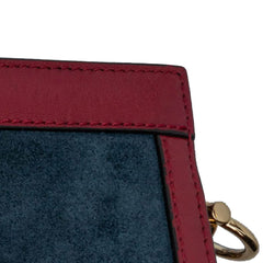 Small Suede Ophidia Web Chain Crossbody