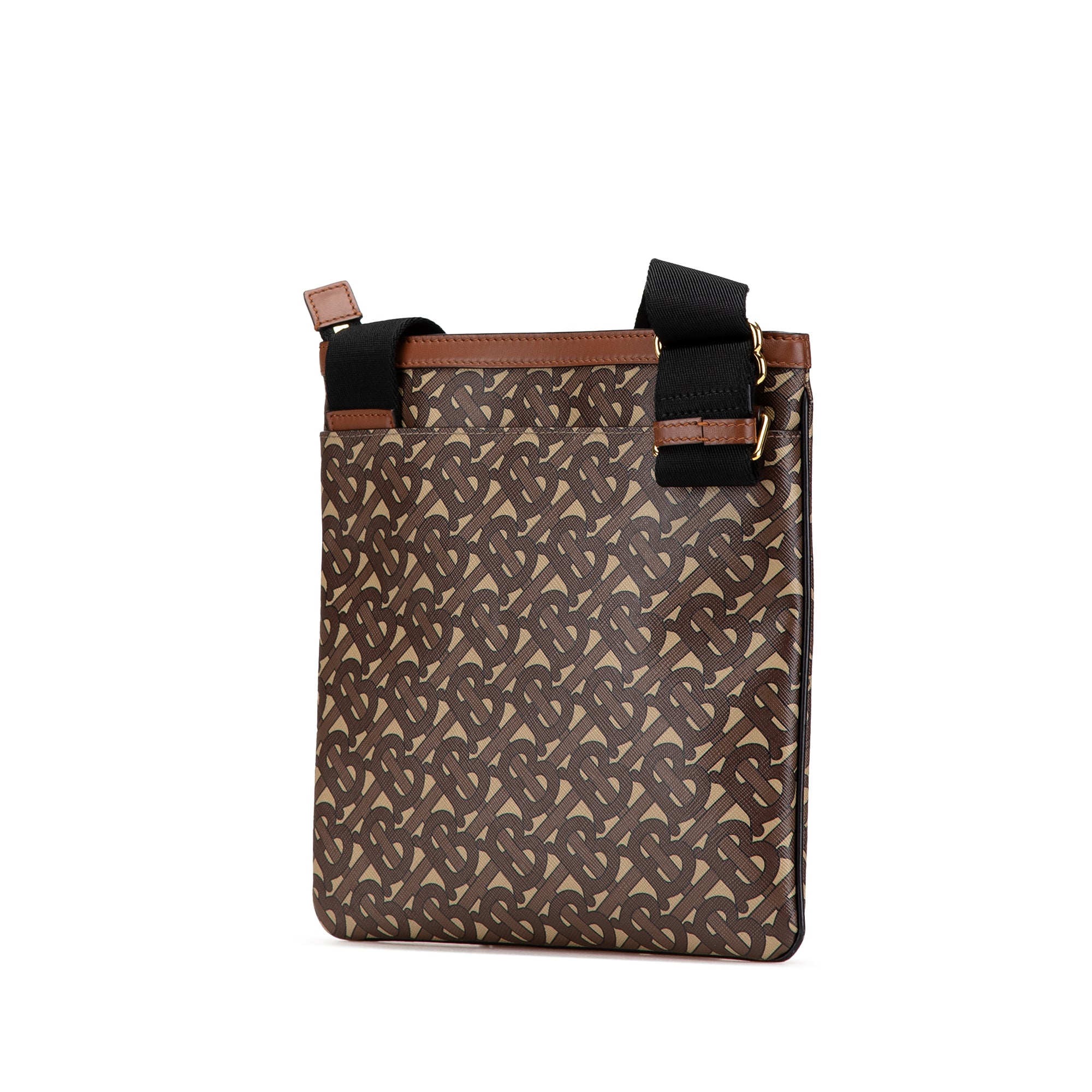 TB Monogram Coated Canvas Crossbody