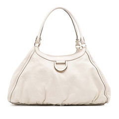 Leather Abbey D Ring Shoulder Bag