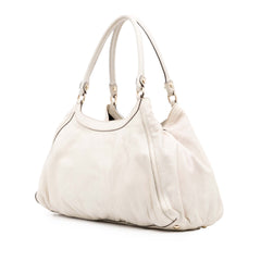 Leather Abbey D Ring Shoulder Bag