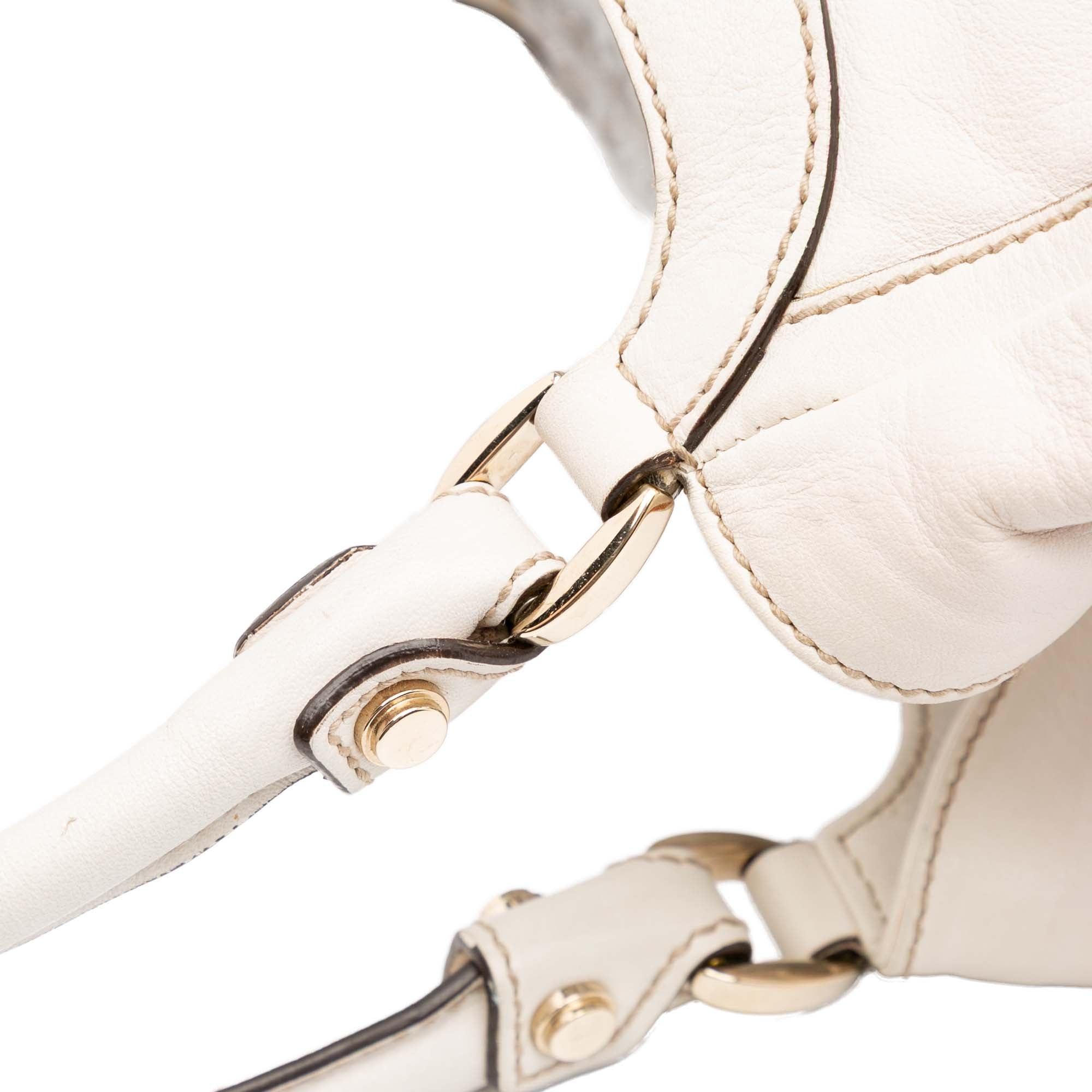 Leather Abbey D Ring Shoulder Bag