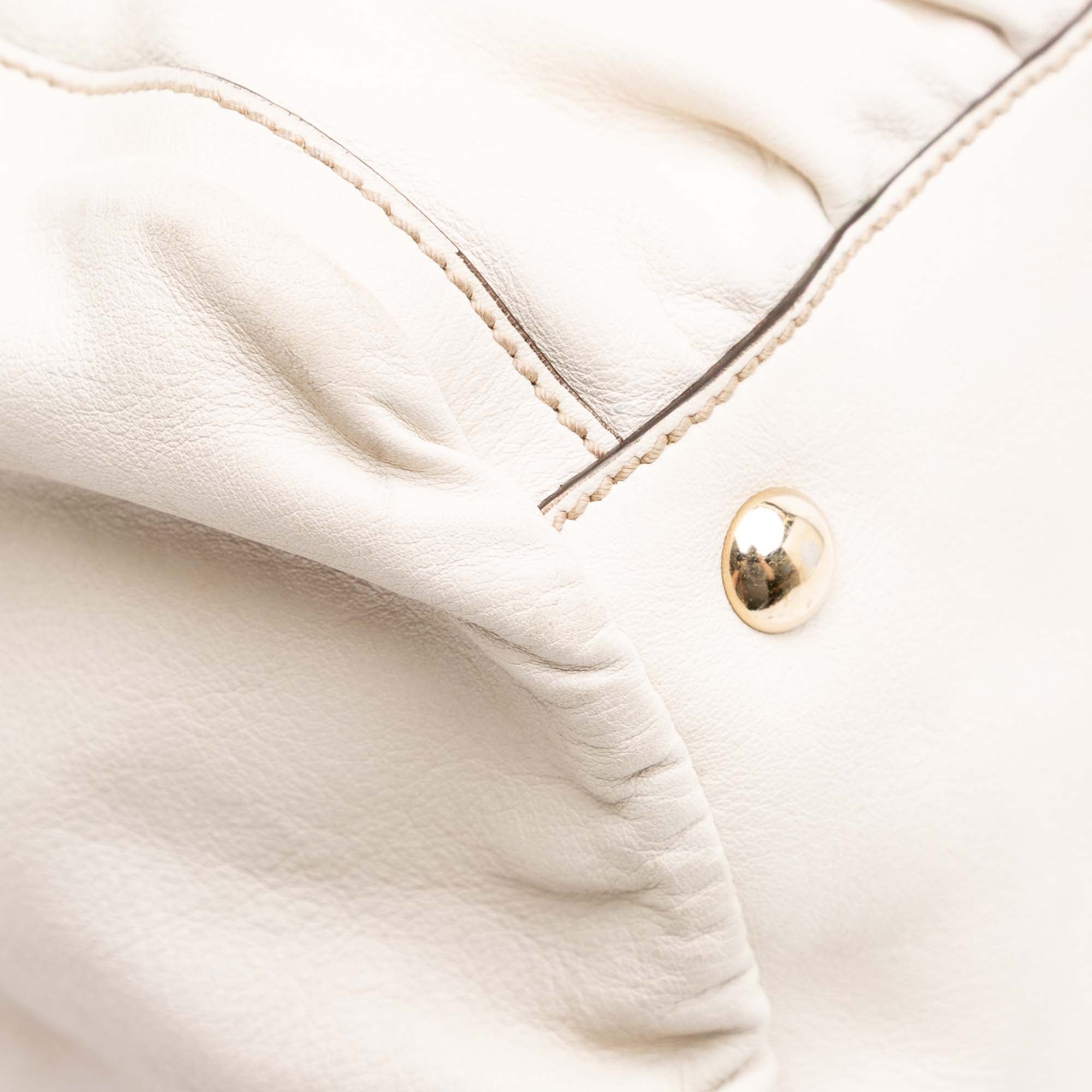 Leather Abbey D Ring Shoulder Bag